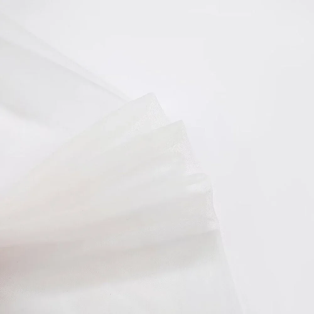 Women's Fingerless White Long Sleeves Gloves Puffy Ruffle Cuffs Wedding Prom